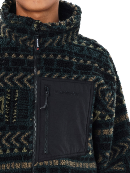 EMERSON MEN’S FULL ZIP SHERPA FLEECE