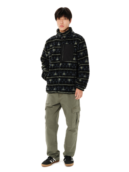 EMERSON MEN’S FULL ZIP SHERPA FLEECE