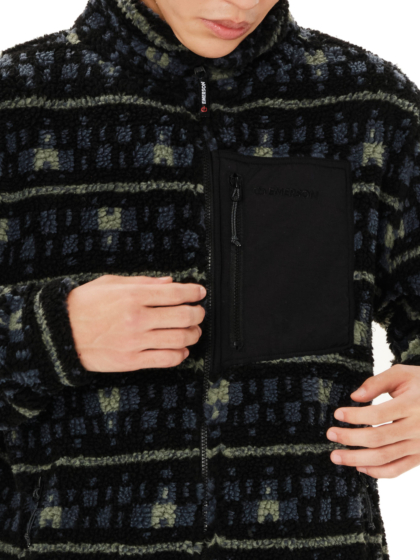 EMERSON MEN’S FULL ZIP SHERPA FLEECE