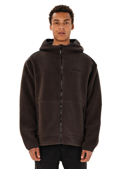 EMERSON MEN'S HIGH-PILE FULL ZIP HOODED FLEECE