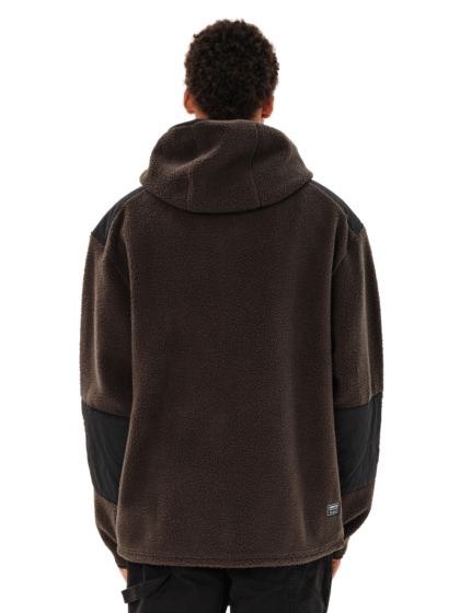 EMERSON MEN'S HIGH-PILE FULL ZIP HOODED FLEECE
