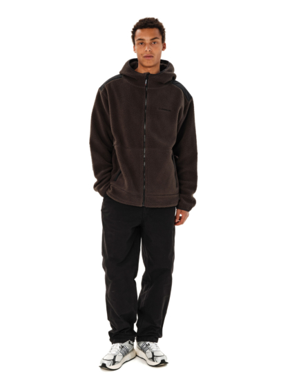 EMERSON MEN'S HIGH-PILE FULL ZIP HOODED FLEECE