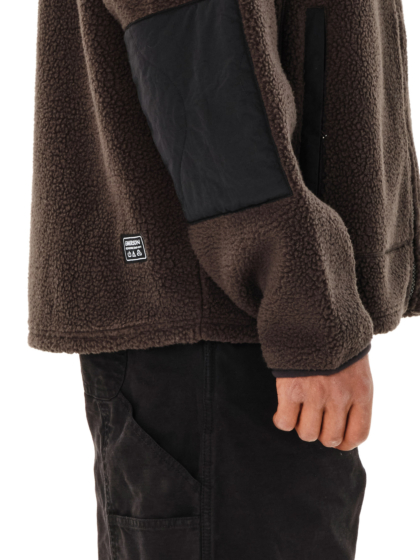 EMERSON MEN'S HIGH-PILE FULL ZIP HOODED FLEECE