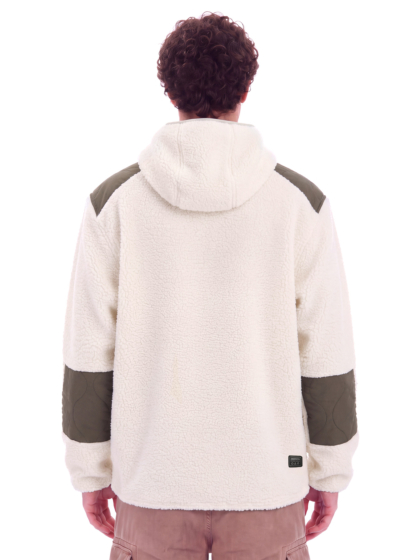 EMERSON MEN'S HIGH-PILE FULL ZIP HOODED FLEECE