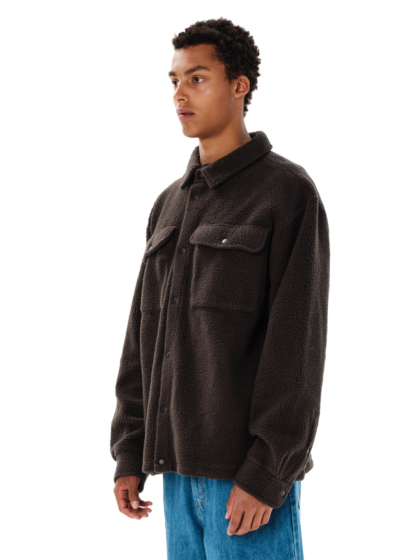 EMERSON MEN’S HIGH-PILE OVERSHIRT FLEECE