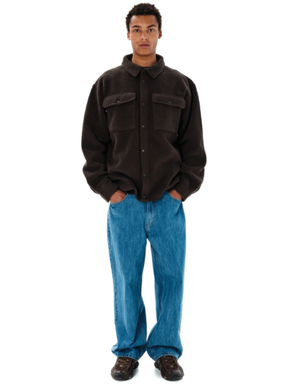 EMERSON MEN’S HIGH-PILE OVERSHIRT FLEECE