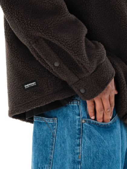 EMERSON MEN’S HIGH-PILE OVERSHIRT FLEECE
