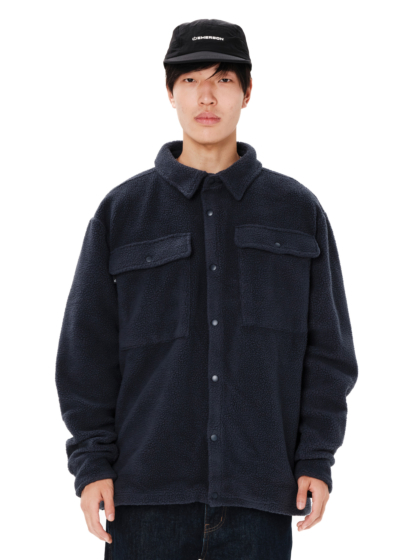 EMERSON MEN’S HIGH-PILE OVERSHIRT FLEECE