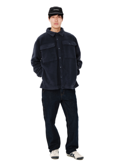 EMERSON MEN’S HIGH-PILE OVERSHIRT FLEECE