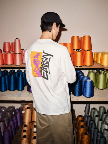 EMERSON MEN’S “EMRSN” LONG SLEEVE TEE