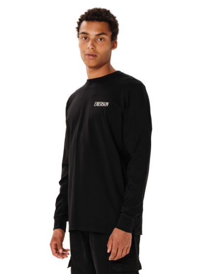 EMERSON MEN’S “RESPONSIBLE LIVING” LONG SLEEVE TEE
