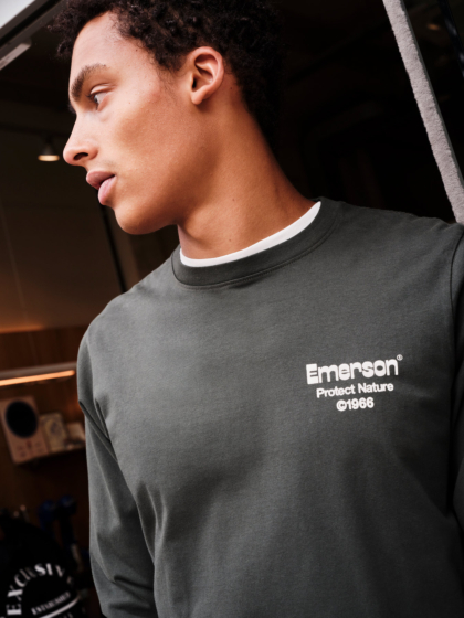 EMRSN KEEP IT SIMPLE MEN’S LONG SLEEVE TEE
