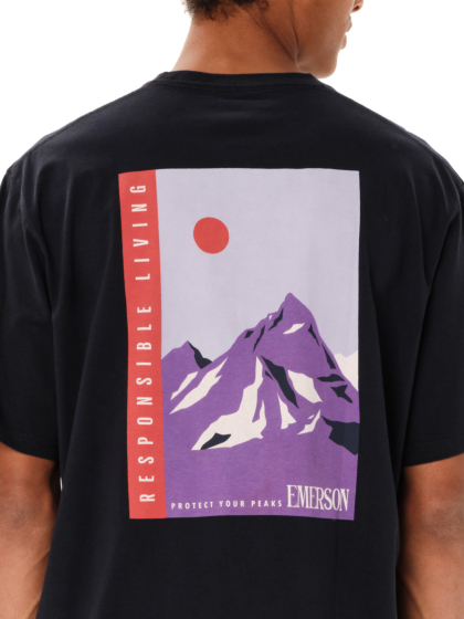EMERSON “RESPONSIBLE LIVING” MEN’S SHORT SLEEVE T-SHIRT