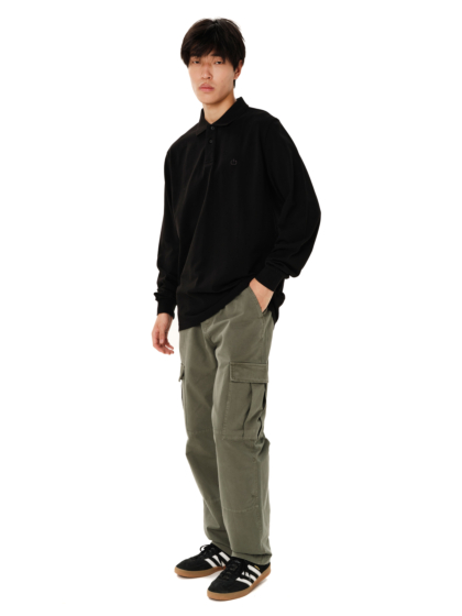 EMERSON MEN’S LONG SLEEVE POLO PIQUET
