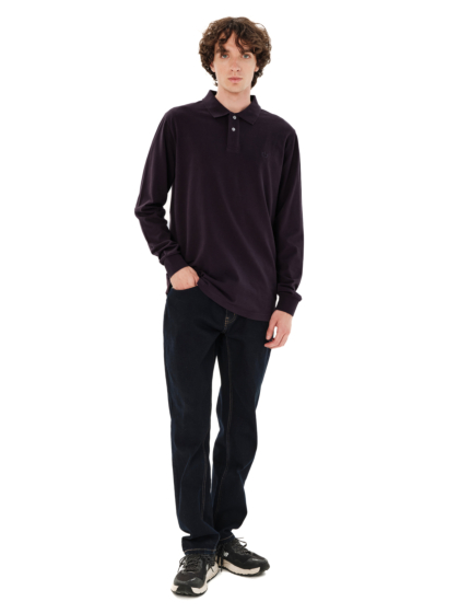 EMERSON MEN’S LONG SLEEVE POLO PIQUET