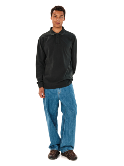 EMERSON MEN’S LONG SLEEVE POLO PIQUET