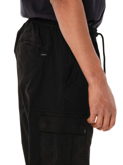 EMERSON MEN’S ELASTICATED WAIST CUFFED CARGO PANTS