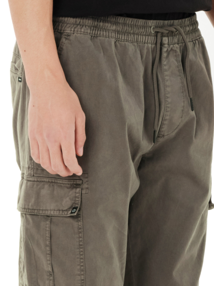 EMERSON MEN’S ELASTICATED WAIST CUFFED CARGO PANTS