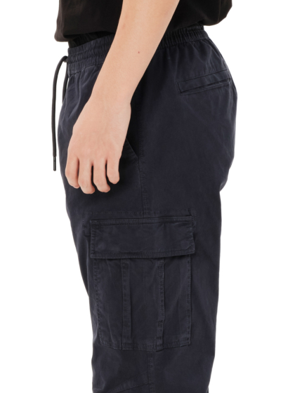 EMERSON MEN’S ELASTICATED WAIST CUFFED CARGO PANTS