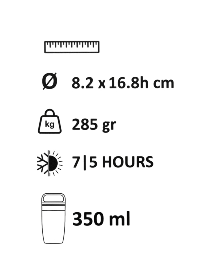 EMERSON ΟΙΚΟΛΟΓΙΚΟ ΠΟΤΗΡΙ ΘΕΡΜΟΣ 350ml
