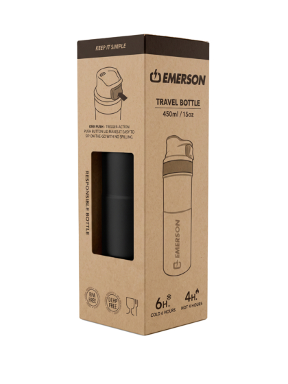 EMERSON ΟΙΚΟΛΟΓΙΚΟ ΜΠΟΥΚΑΛΙ ΘΕΡΜΟΣ 450ml