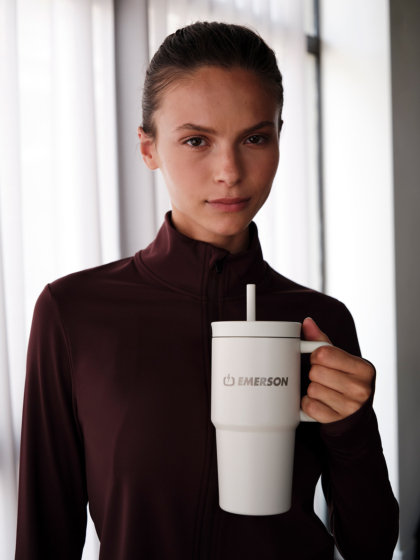 EMERSON ΠΟΤΗΡΙ TUMBLER ΜΕ ΑΝΑΔΙΠΛΟΥΜΕΝΟ ΚΑΛΑΜΑΚΙ 600 ML
