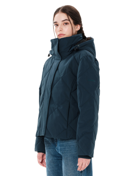 EMERSON WOMEN’S HOODED PUFFER JACKET WITH DETACHABLE HOOD