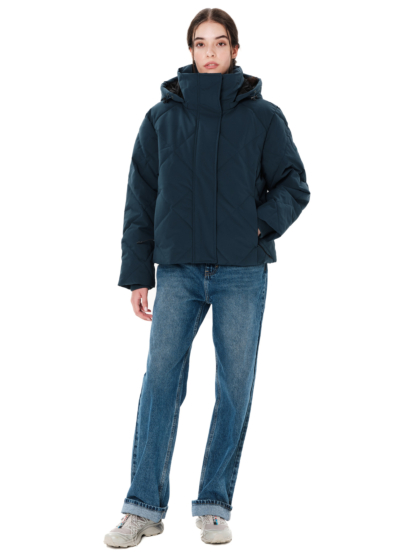 EMERSON WOMEN’S HOODED PUFFER JACKET WITH DETACHABLE HOOD