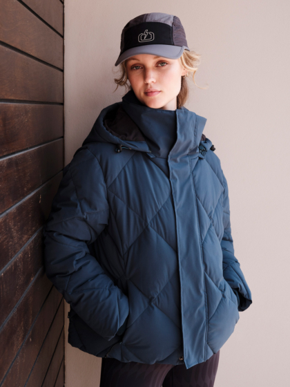EMERSON WOMEN’S HOODED PUFFER JACKET WITH DETACHABLE HOOD