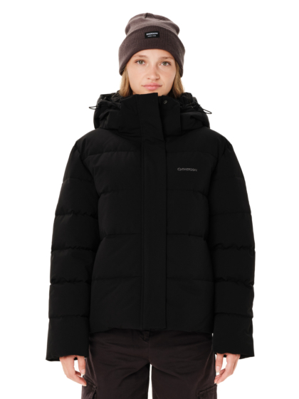 EMERSON WOMEN’S PUFFER JACKET WITH DETACHABLE HOOD