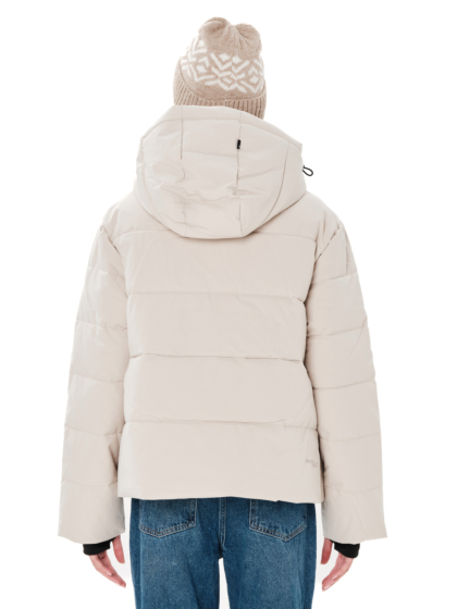 EMERSON WOMEN’S PUFFER JACKET WITH DETACHABLE HOOD