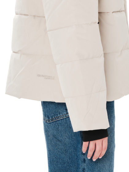 EMERSON WOMEN’S PUFFER JACKET WITH DETACHABLE HOOD