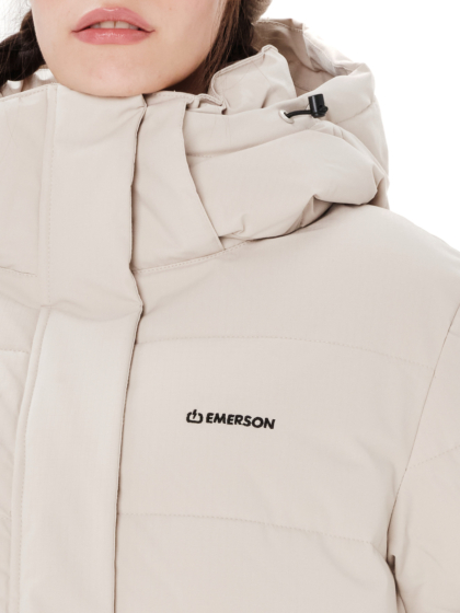 EMERSON WOMEN’S PUFFER JACKET WITH DETACHABLE HOOD