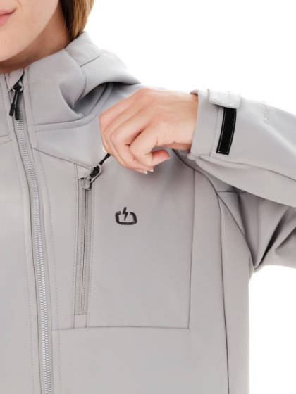 EMERSON HOODED BONDED JACKET