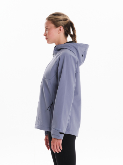 EMERSON WOMEN’S HOODED RAGLAN BONDED JACKET