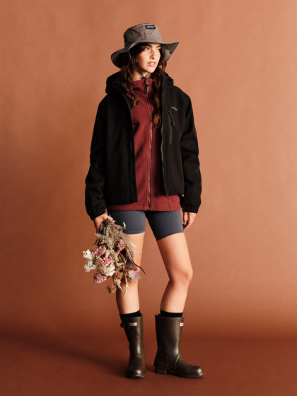 EMERSON WOMEN'S HOODED BONDED JACKET
