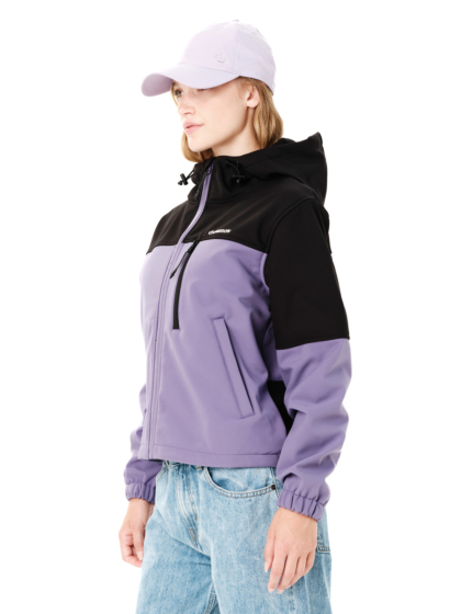EMERSON WOMEN'S HOODED BONDED JACKET