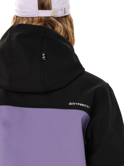 EMERSON WOMEN'S HOODED BONDED JACKET