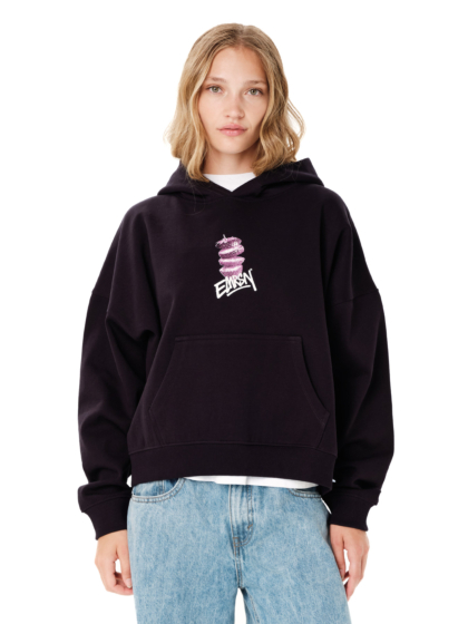EMRSN STRAWBERRY WOMEN’S CROPPED PULLOVER HOODIE