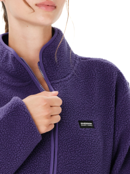 EMERSON WOMEN’S HIGH-PILE HALF ZIP FLEECE