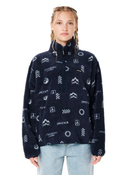 EMERSON WOMEN’S HIGH-PILE HALF ZIP FLEECE