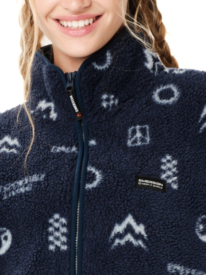 EMERSON WOMEN’S HIGH-PILE HALF ZIP FLEECE