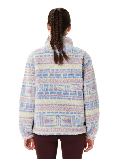 EMERSON WOMEN’S HALF ZIP SHERPA FLEECE