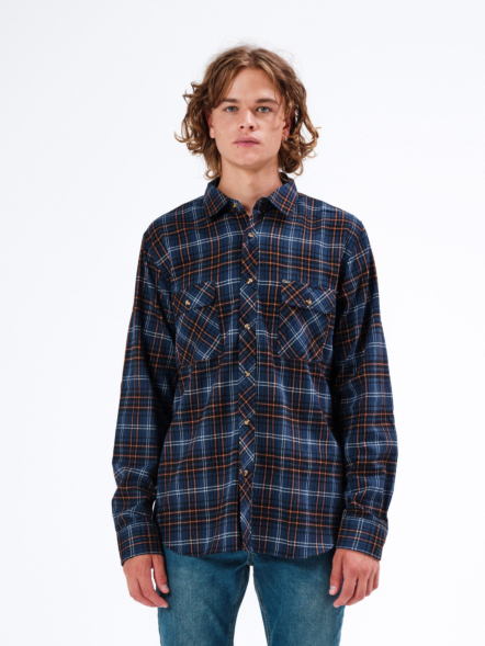 CHECKERED BUTTON DOWN SHIRT