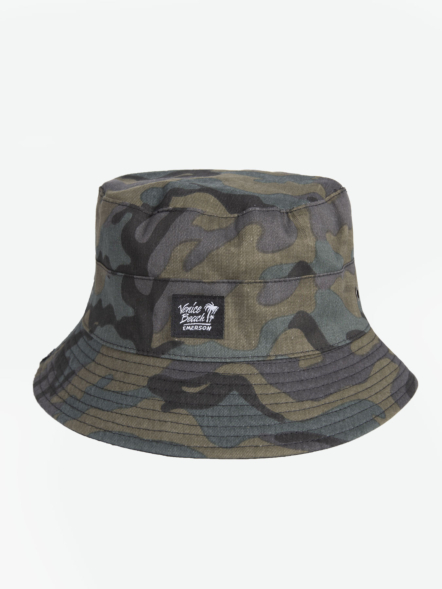 EMERSON CAMO REVERSIBLE BUCKET HAT