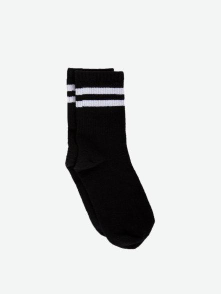EMERSON DOUBLE-STRIPE CREW SOCKS