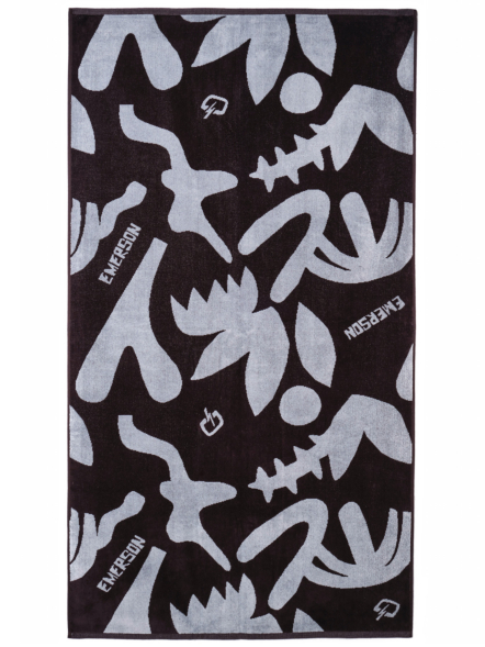 EMERSON TROPICAL PATTERN BEACH TOWEL 86cm X 160cm