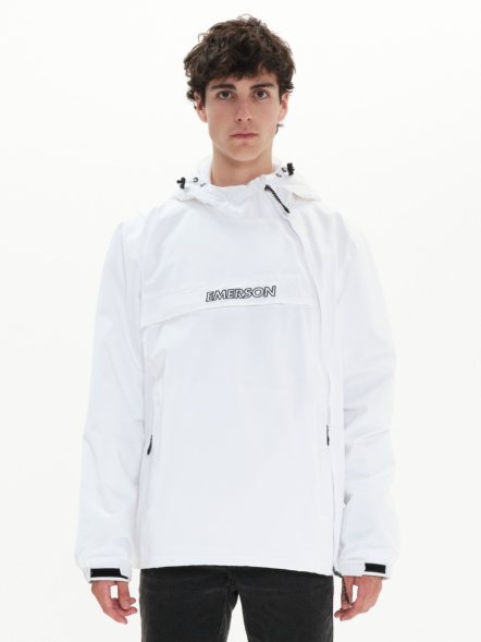 EMERSON MEN'S HOODED PULLOVER JACKET