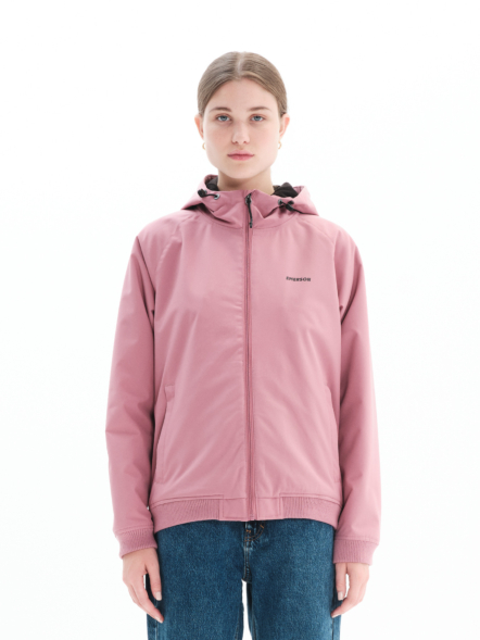 EMERSON WOMEN'S HOODED BOMBER JACKET