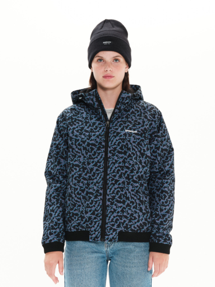 EMERSON WOMEN'S HOODED BOMBER JACKET